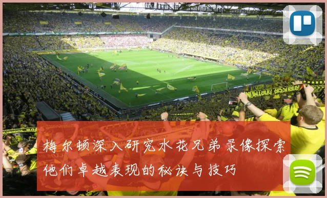 梅尔顿深入研究水花兄弟录像探索他们卓越表现的秘诀与技巧